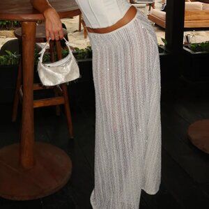 Beach Bound Maxi Skirt Pearl